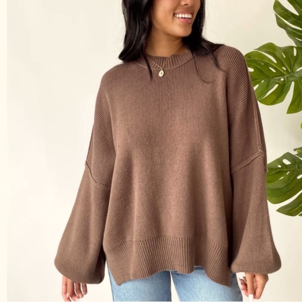 Grey Bandit brown sweater
